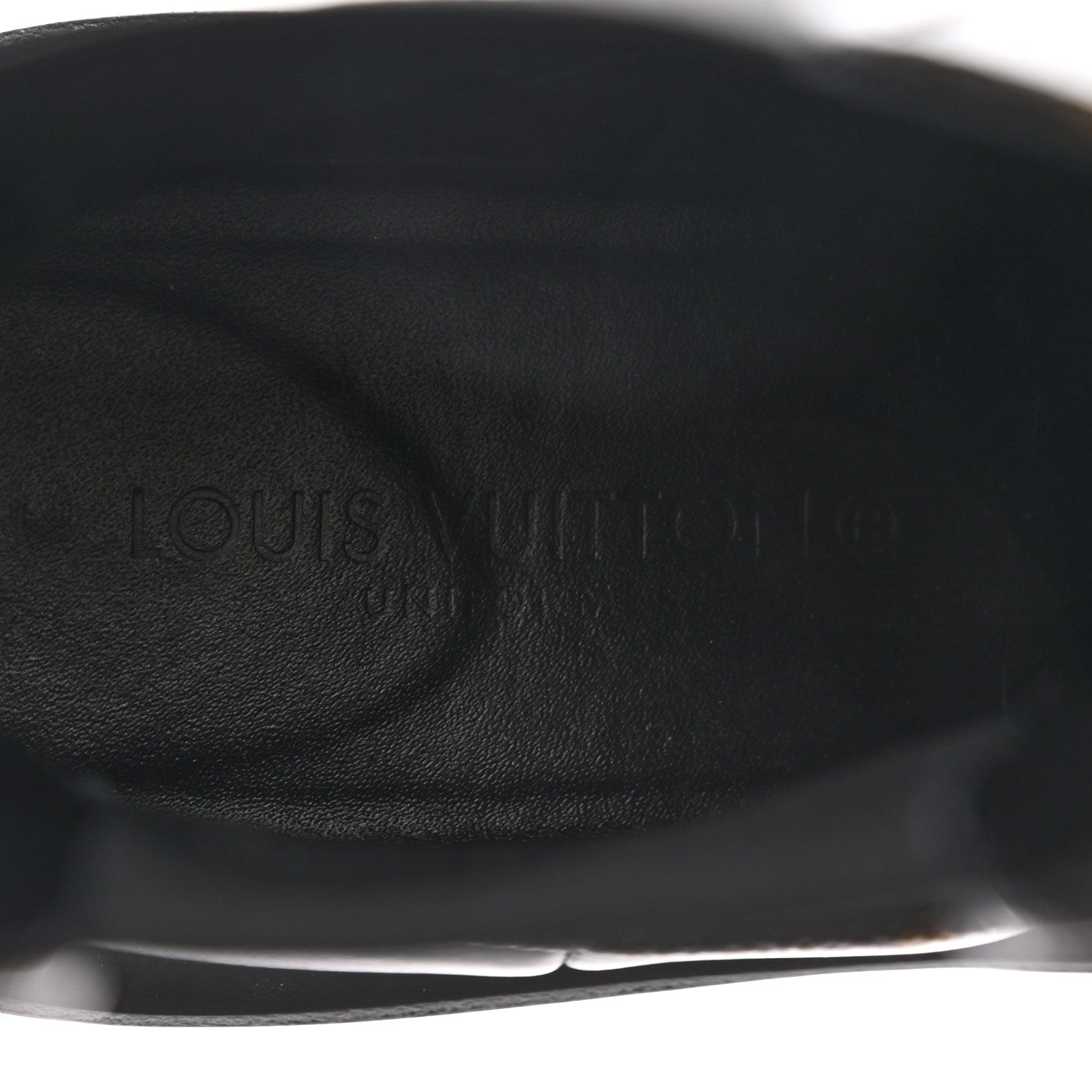 Louis Vuitton Calfskin Monogram Beaubourg Ankle Boots 37 Black 8 of 12