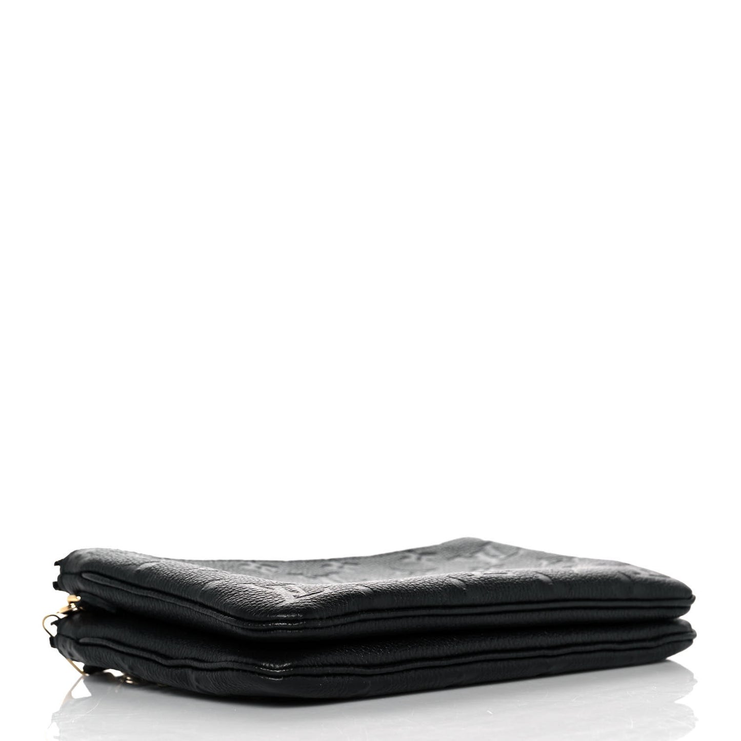 Empreinte Double Zip Pochette Black