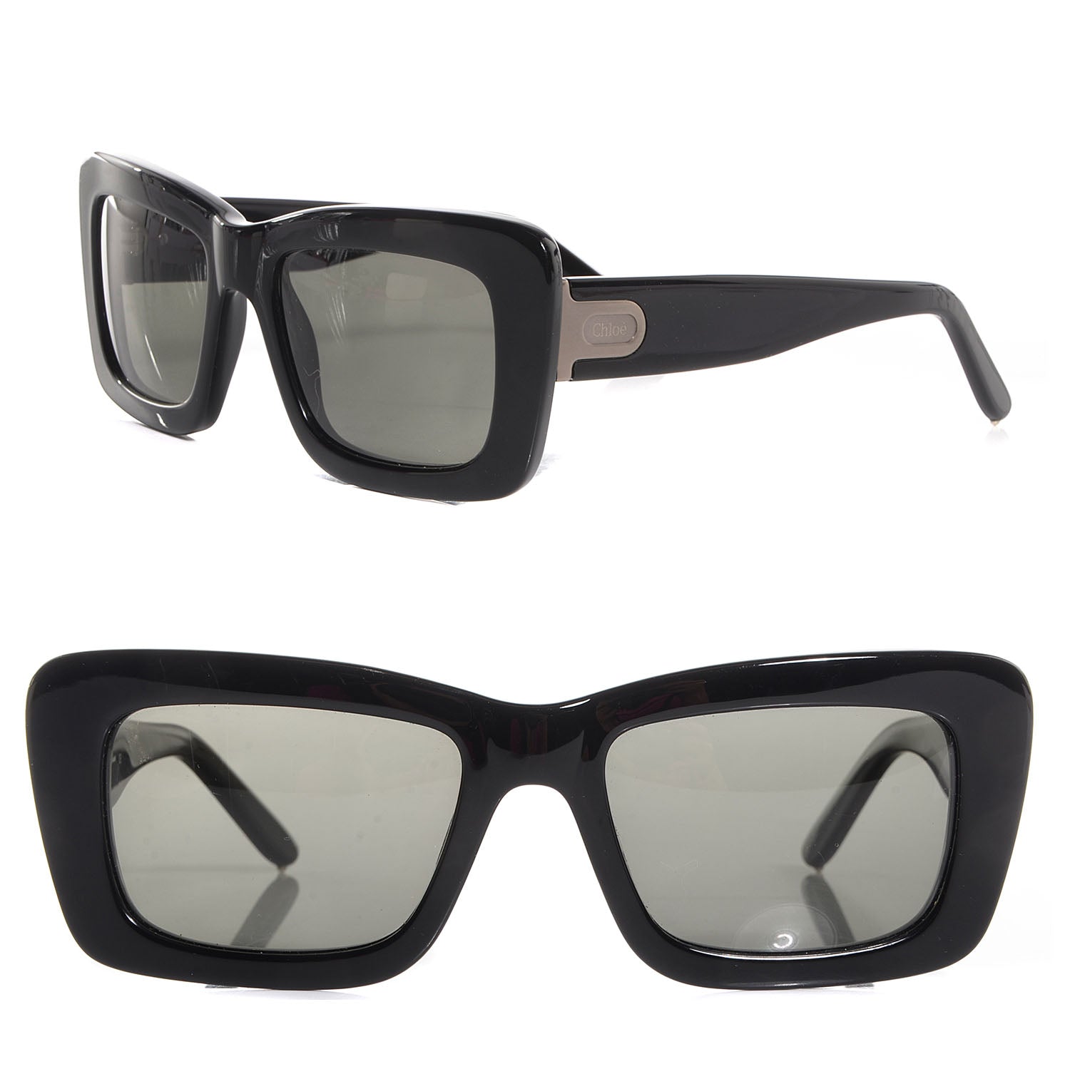 Chloe Retro Hickory Sunglasses CL 2145 Black 1 of 4