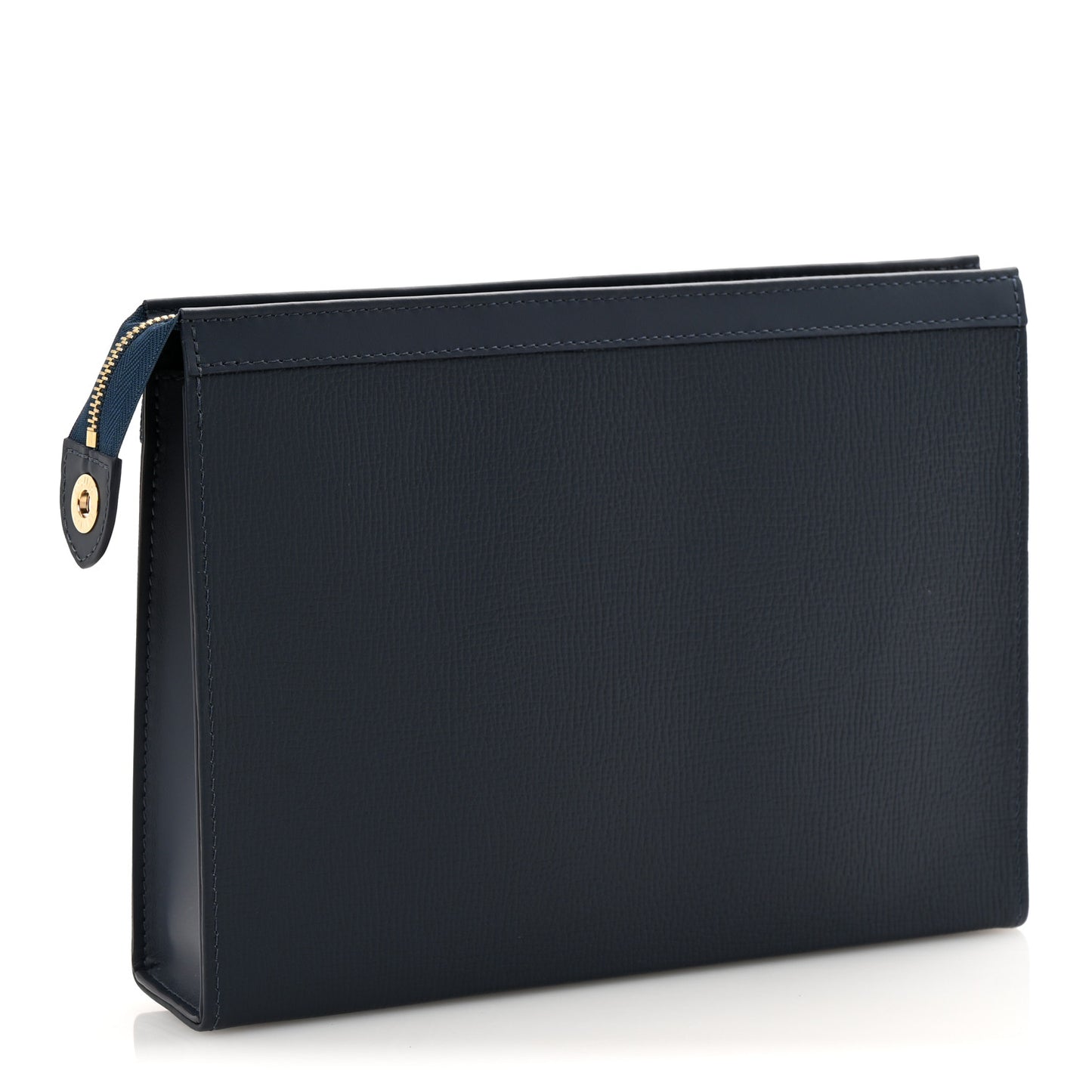 X NIGO Taurillon Monogram Denim Drip Pochette Voyage MM Blue