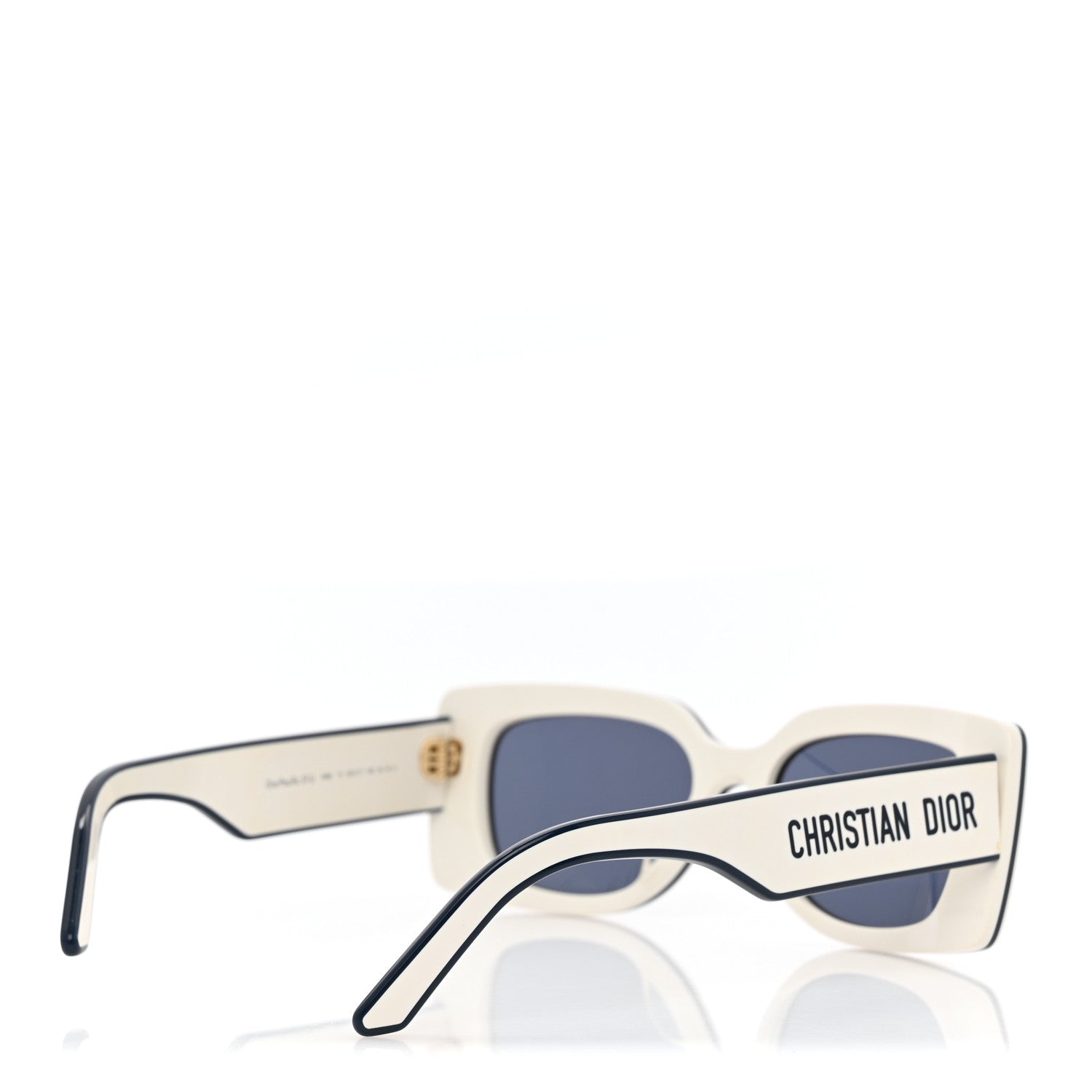 Christian Dior Diorpacific S1U Square Sunglasses White Blue 4 of 8