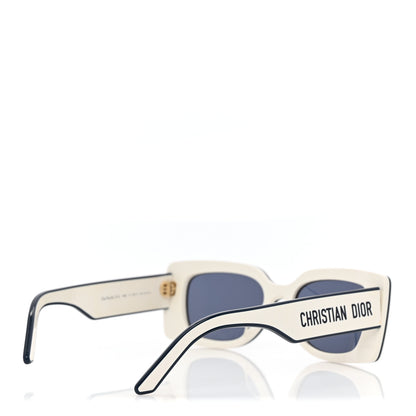 Christian Dior Diorpacific S1U Square Sunglasses White Blue 4 of 8