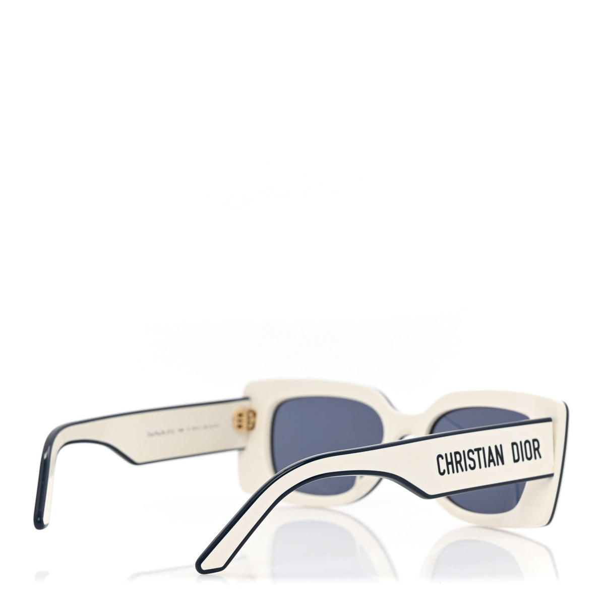 Christian Dior Diorpacific S1U Square Sunglasses White Blue 3 of 8