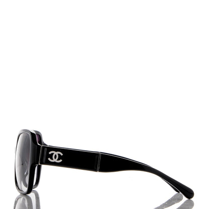 Chanel Acetate Square Summer CC Sunglasses 5230-Q-A Black 3 of 9