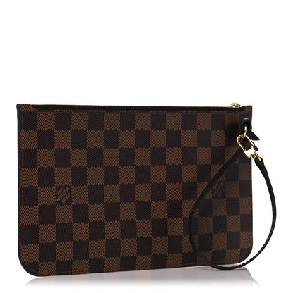 Louis Vuitton Damier Ebene Neverfull MM GM Pochette 3 of 7