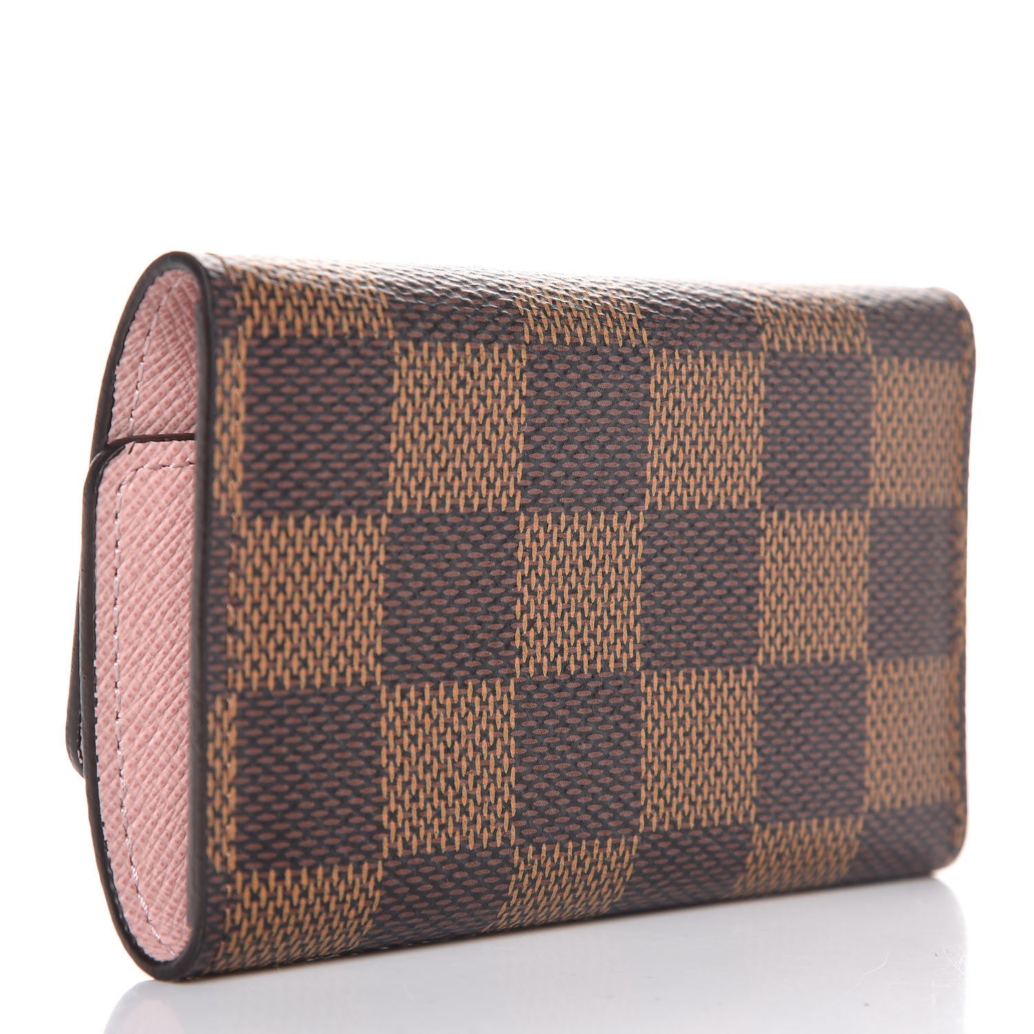Louis Vuitton Damier Ebene Multicles 6 Key Holder Rose Ballerine 3 of 9