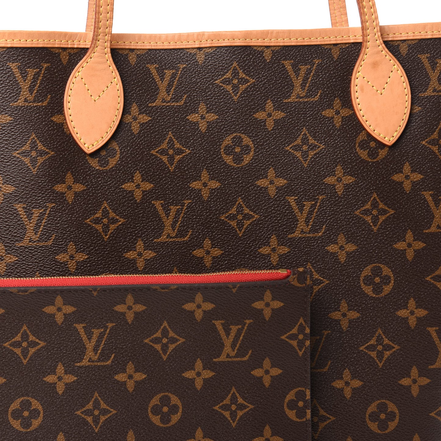 Monogram Neo Neverfull MM Cherry