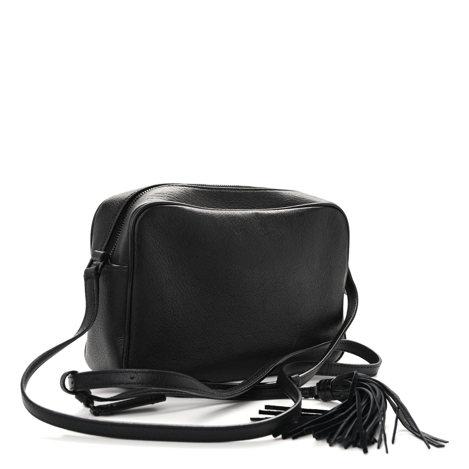 Saint Laurent Lambskin Monogram Small Lou Camera Bag Black 3 of 10