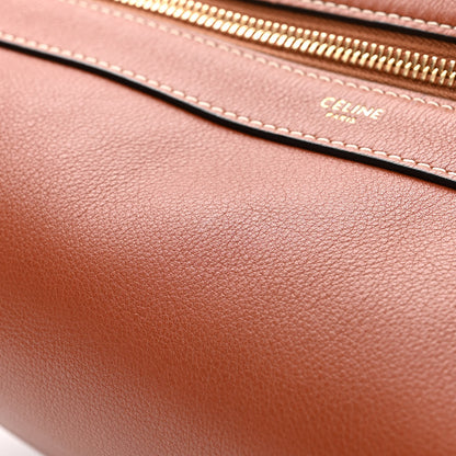 Celine Supple Calfskin Medium Strap Leandre Shoulder Bag Brown 11 of 12