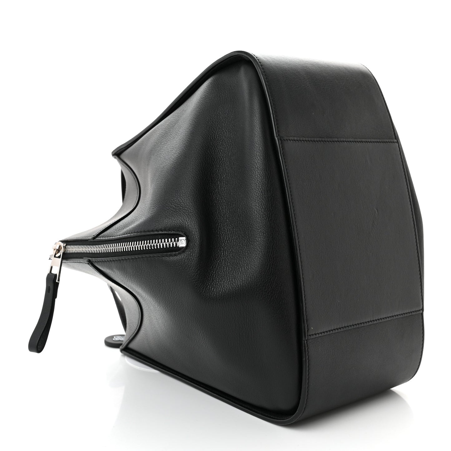 Calfskin Small Hammock Shoulder Bag Black