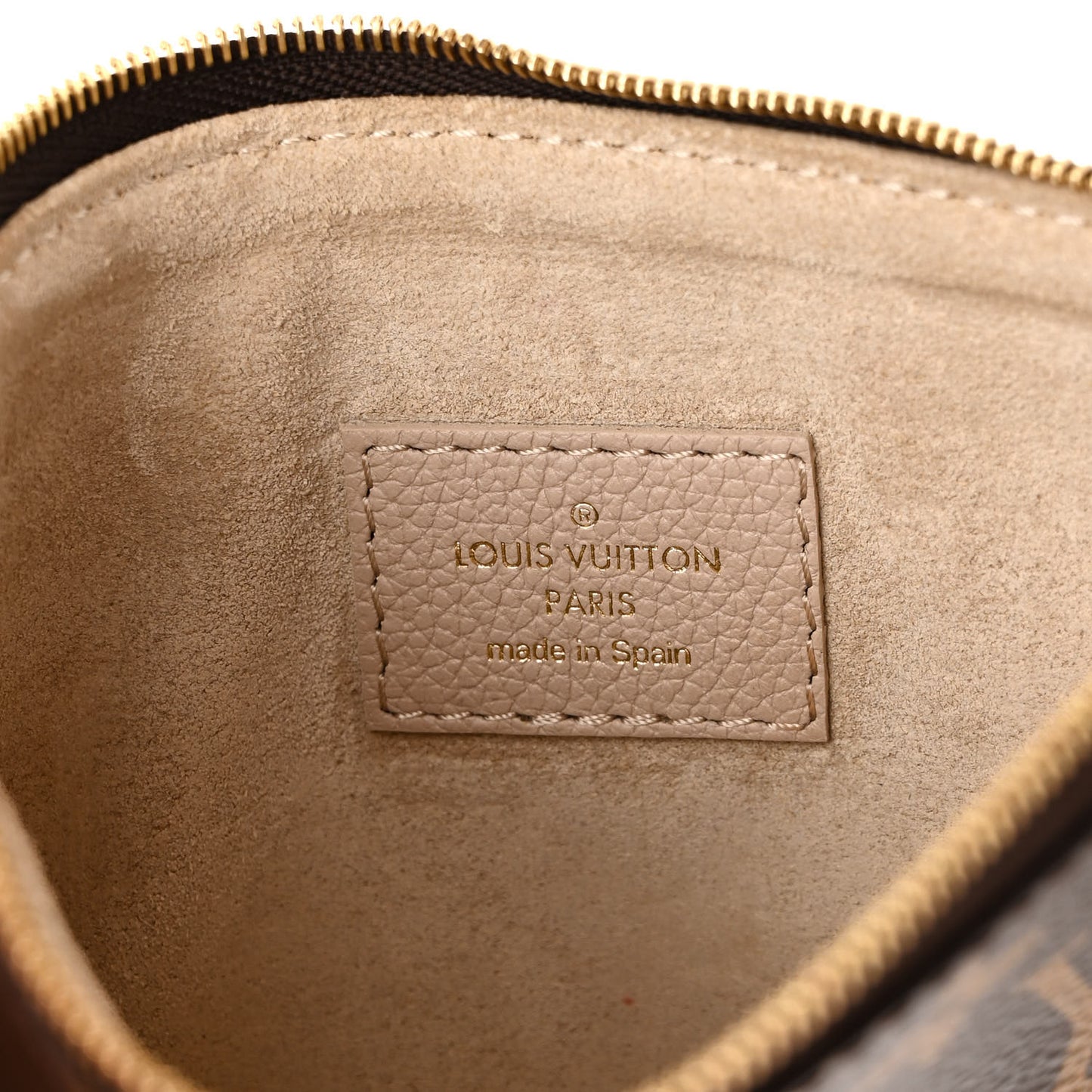 Grained Calfskin Low Key Hobo MM Limestone