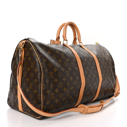 Louis Vuitton Monogram Keepall Bandouliere 55 2 of 11