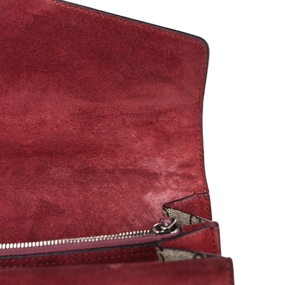 Gucci GG Supreme Monogram Blooms Small Dionysus Shoulder Bag Beige Multicolor Dry Rose 12 of 22