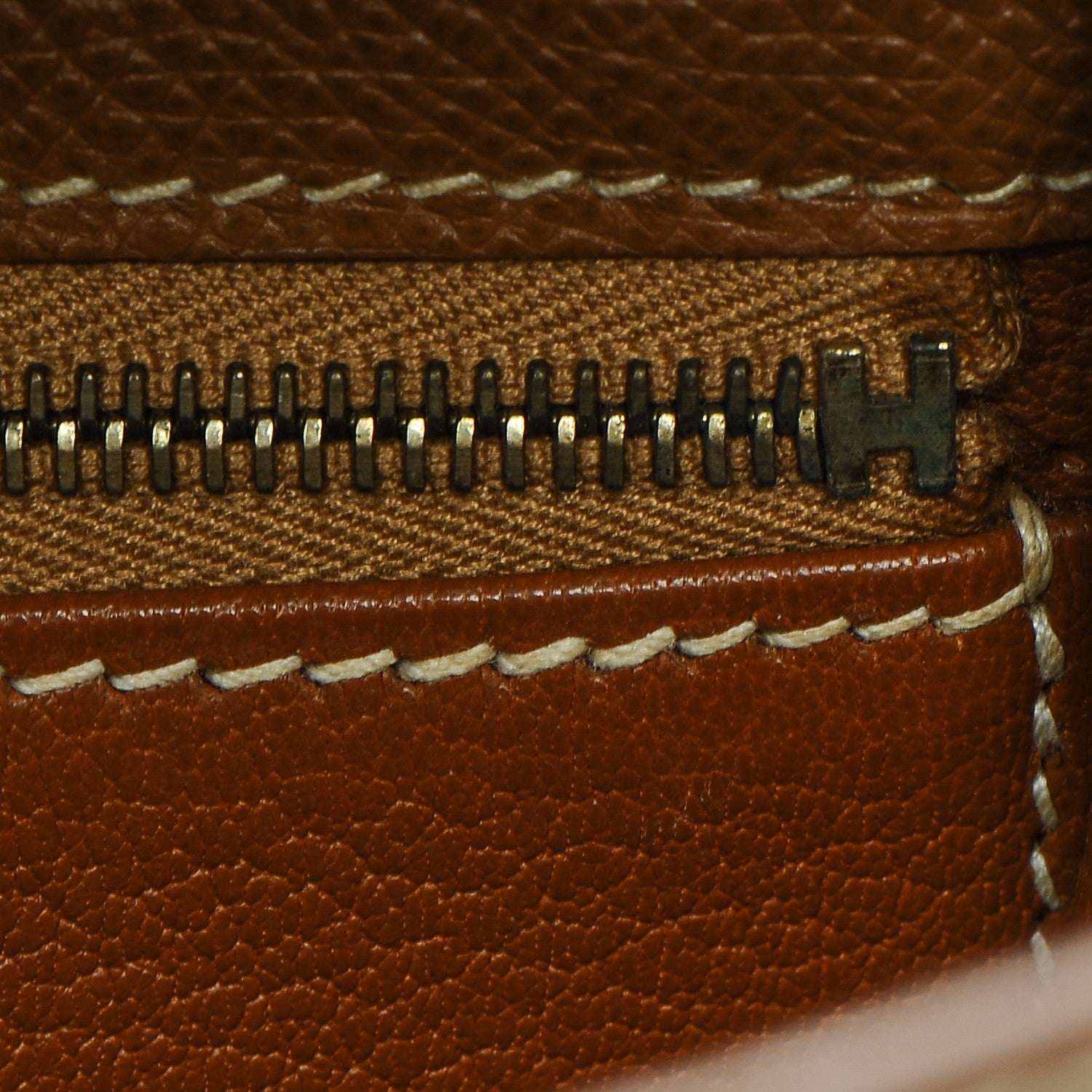 Hermes Courchevel Kelly Sellier 32 Gold 27 of 29