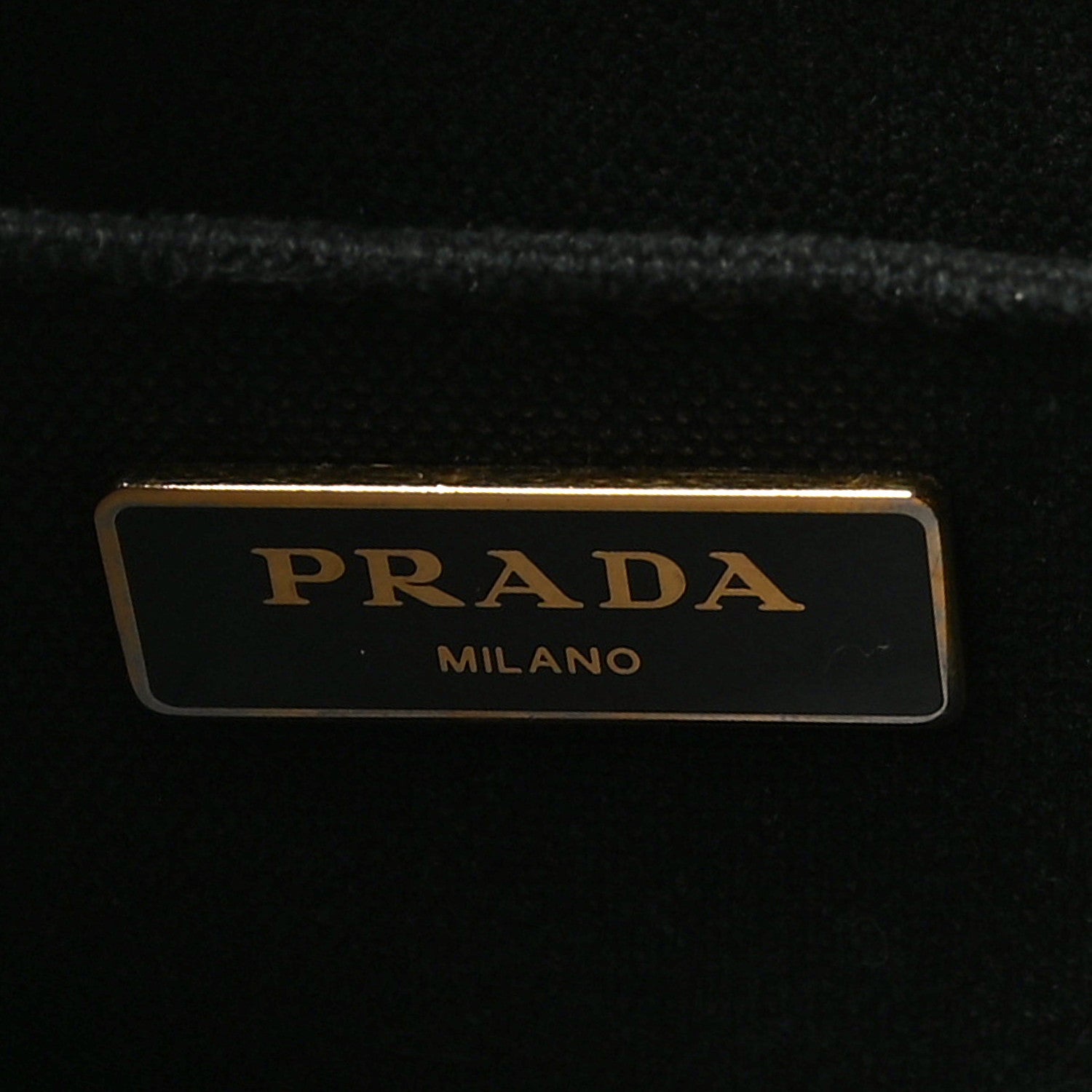 Prada Canapa Small Logo Tote Black 6 of 10
