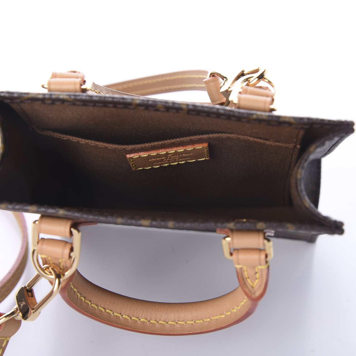 Louis Vuitton Monogram Petit Sac Plat 4 of 7