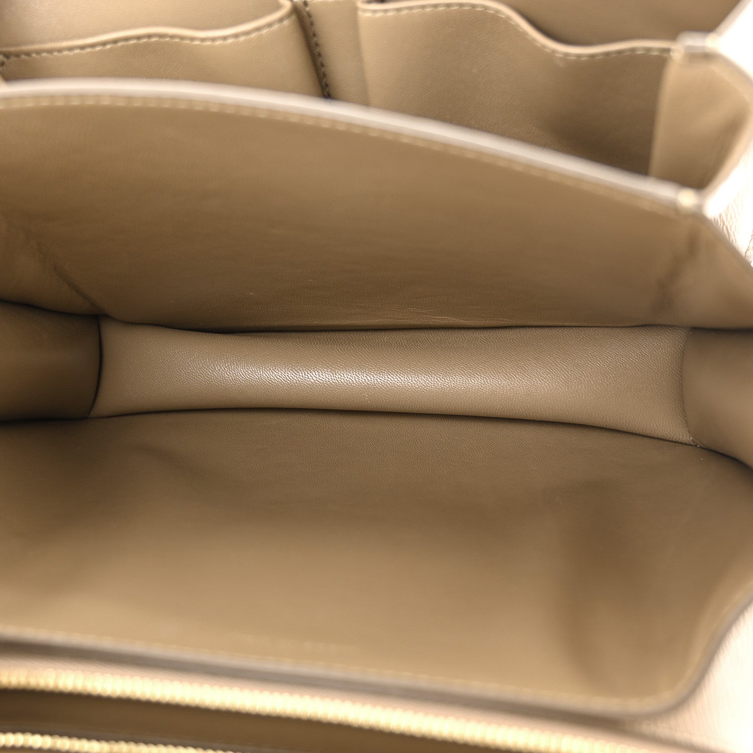Celine Liege Calfskin Medium Classic Box Flap Bag Taupe 5 of 11