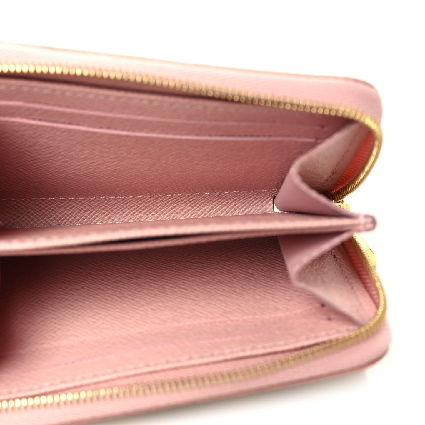 Damier Azur Zippy Coin Purse Rose Ballerine