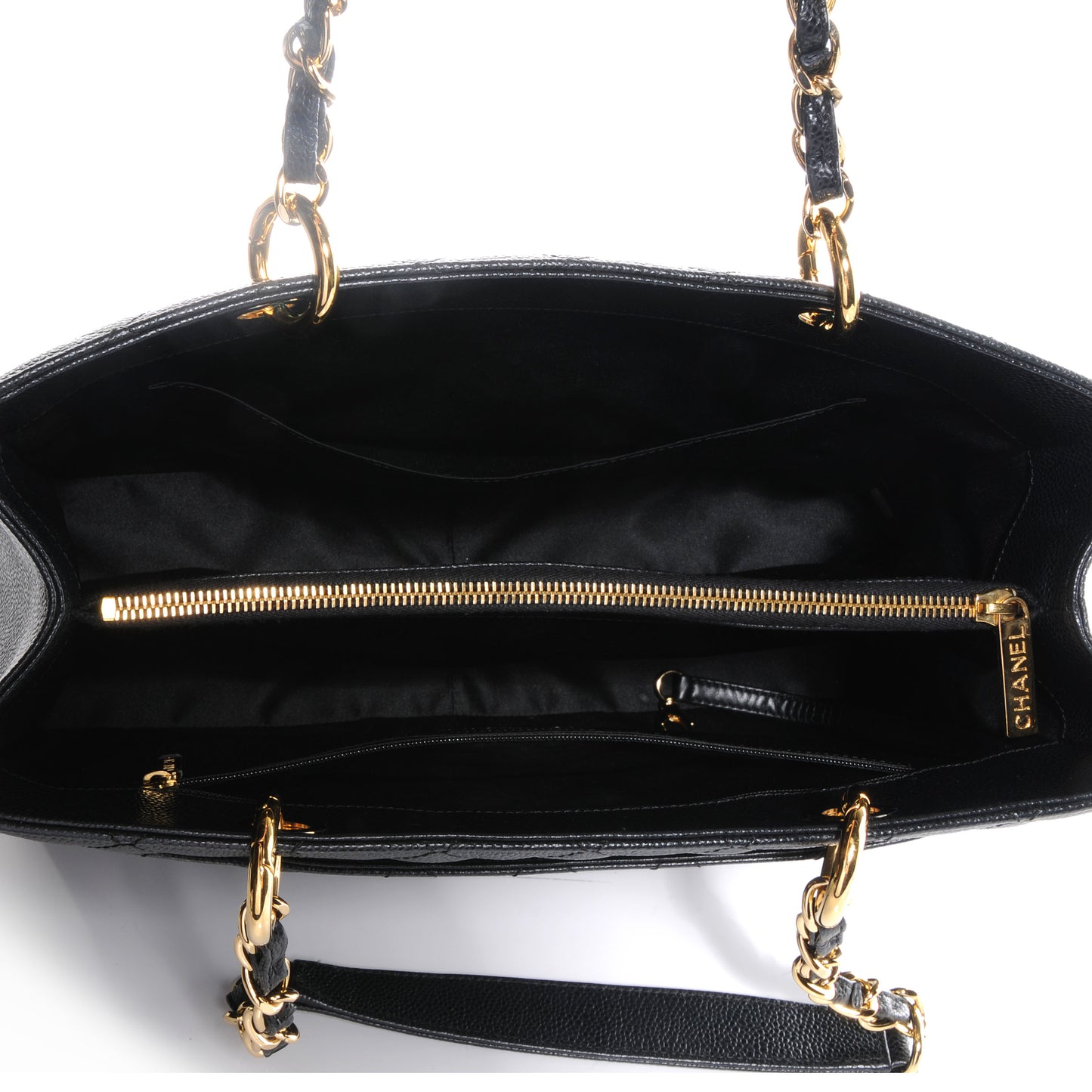 Caviar Grand Shopping Tote GST Black