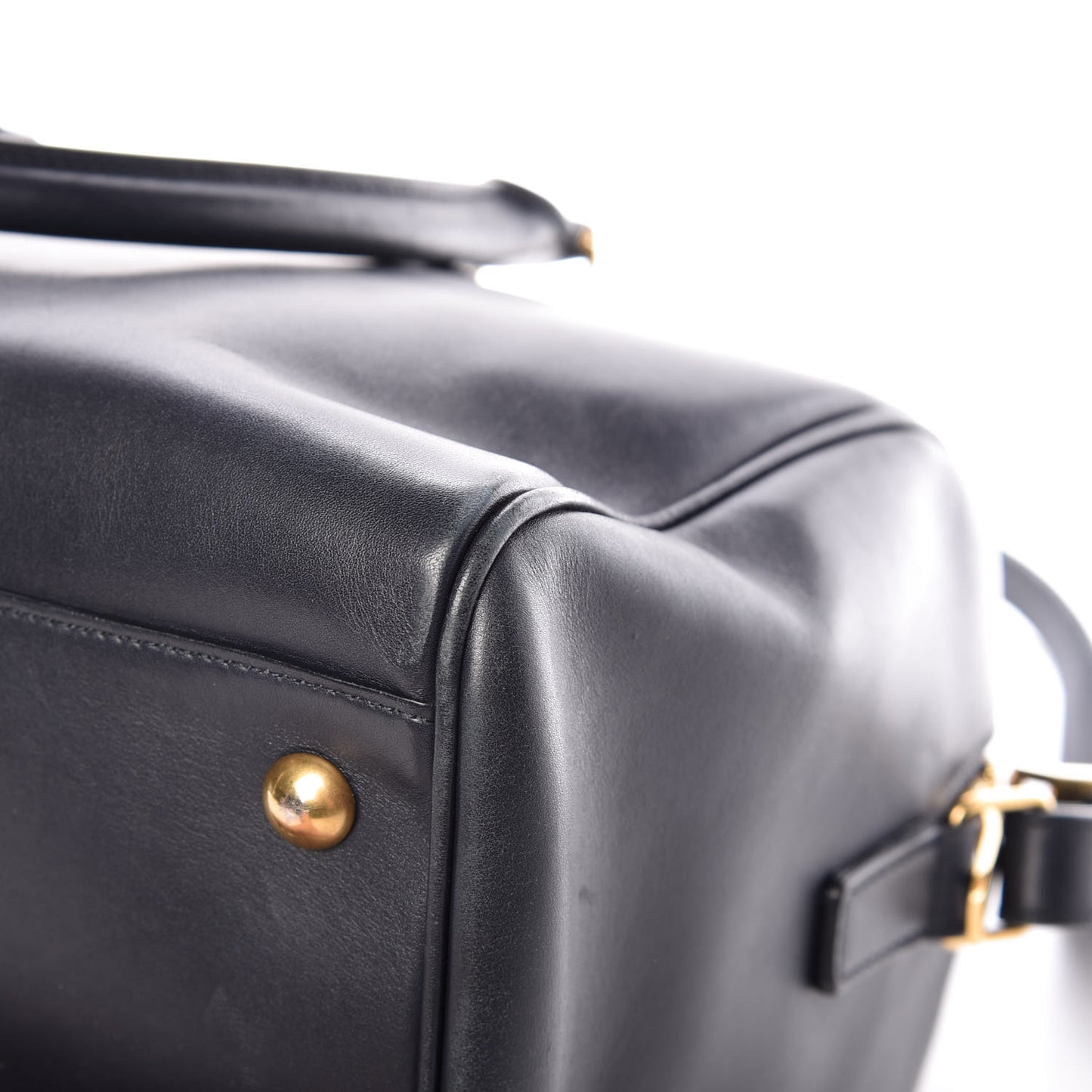Calfskin Classic Duffle 6 Marine