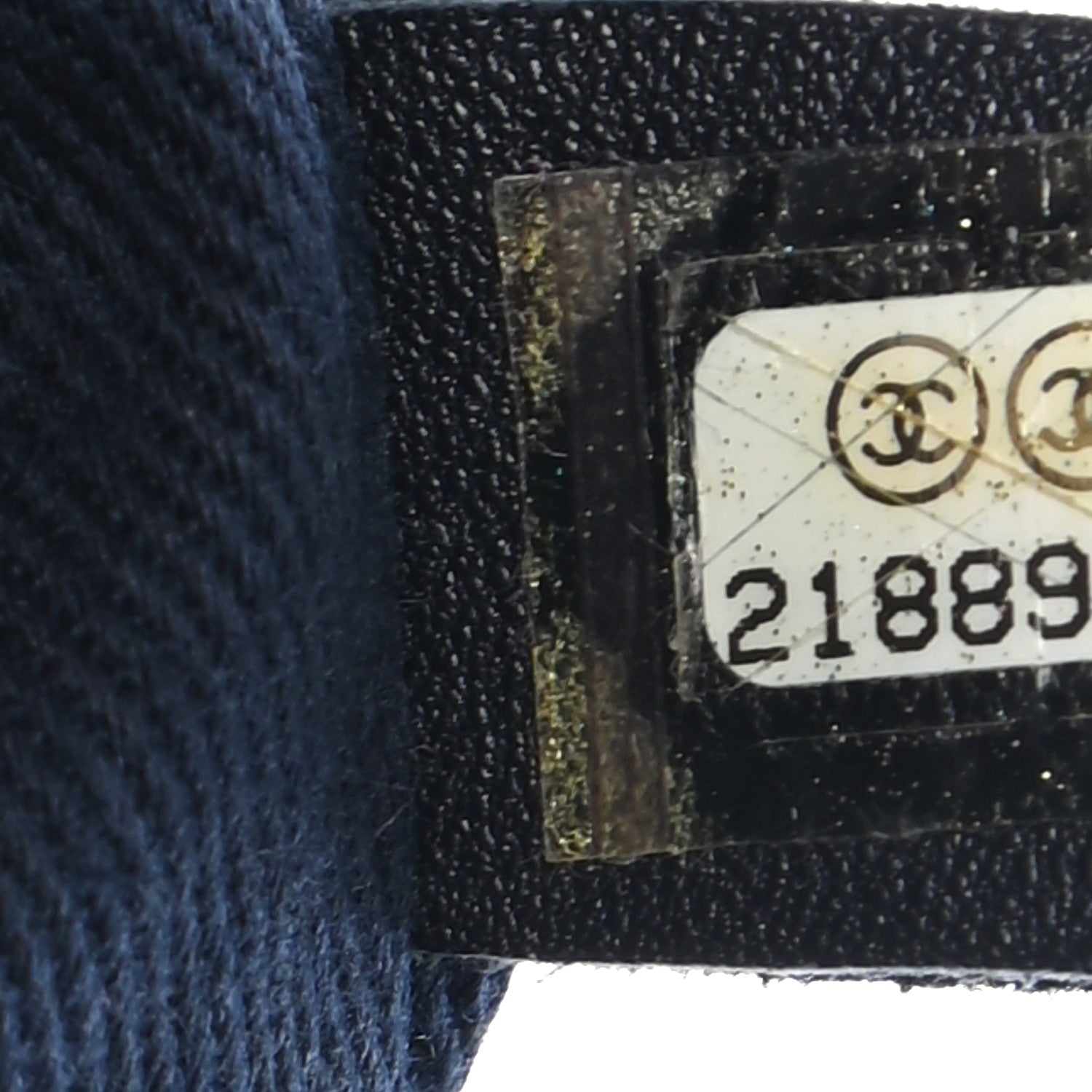 Chanel Denim Medium Deauville Tote Dark Blue 7 of 9