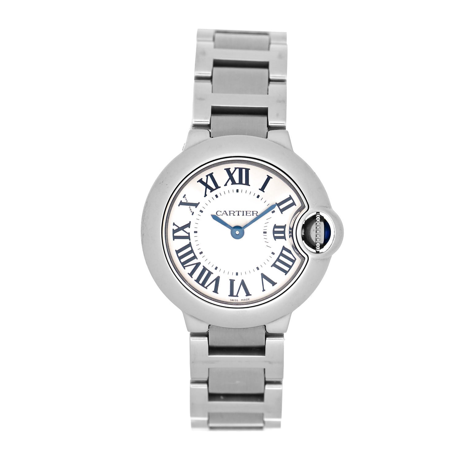 Cartier Stainless Steel 28mm Ballon Bleu De Cartier Quartz Watch 1 of 4