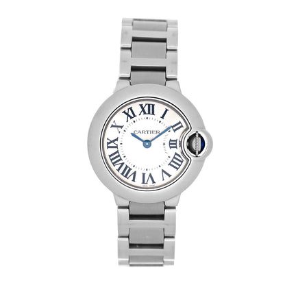 Cartier Stainless Steel 28mm Ballon Bleu De Cartier Quartz Watch 1 of 4