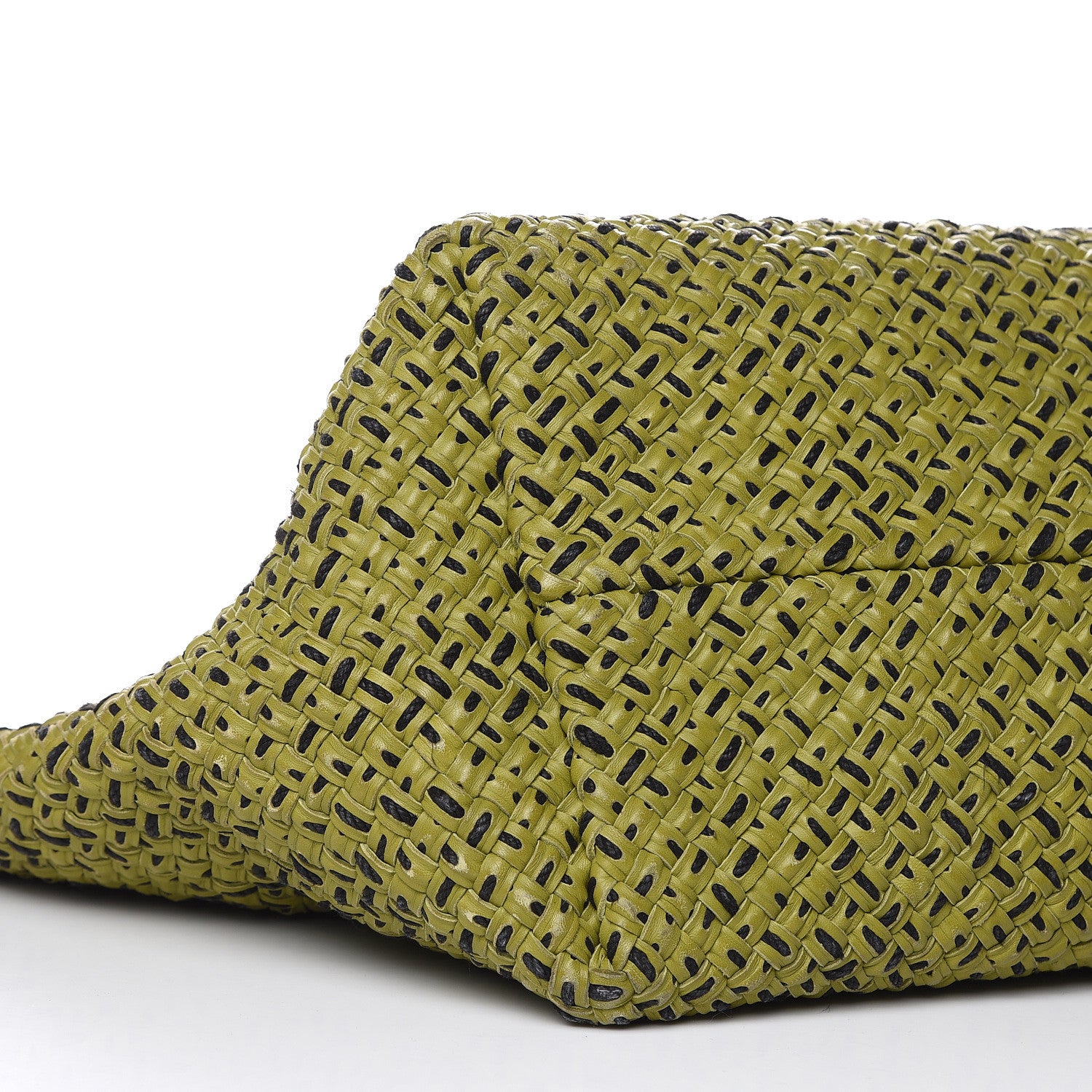 Bottega Veneta Nappa Intrecciato Large Cabat Green Black 7 of 17