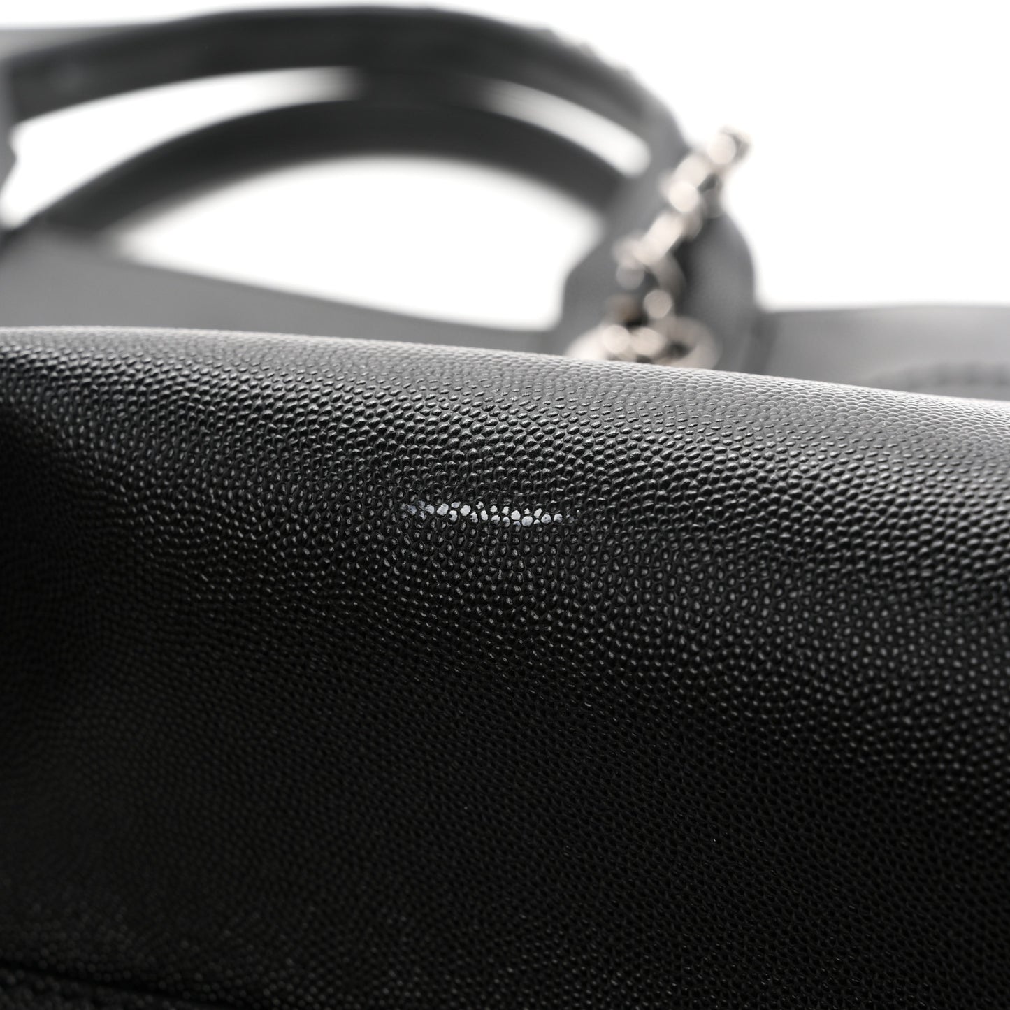 Caviar Extra Large Studded Deauville Tote Black