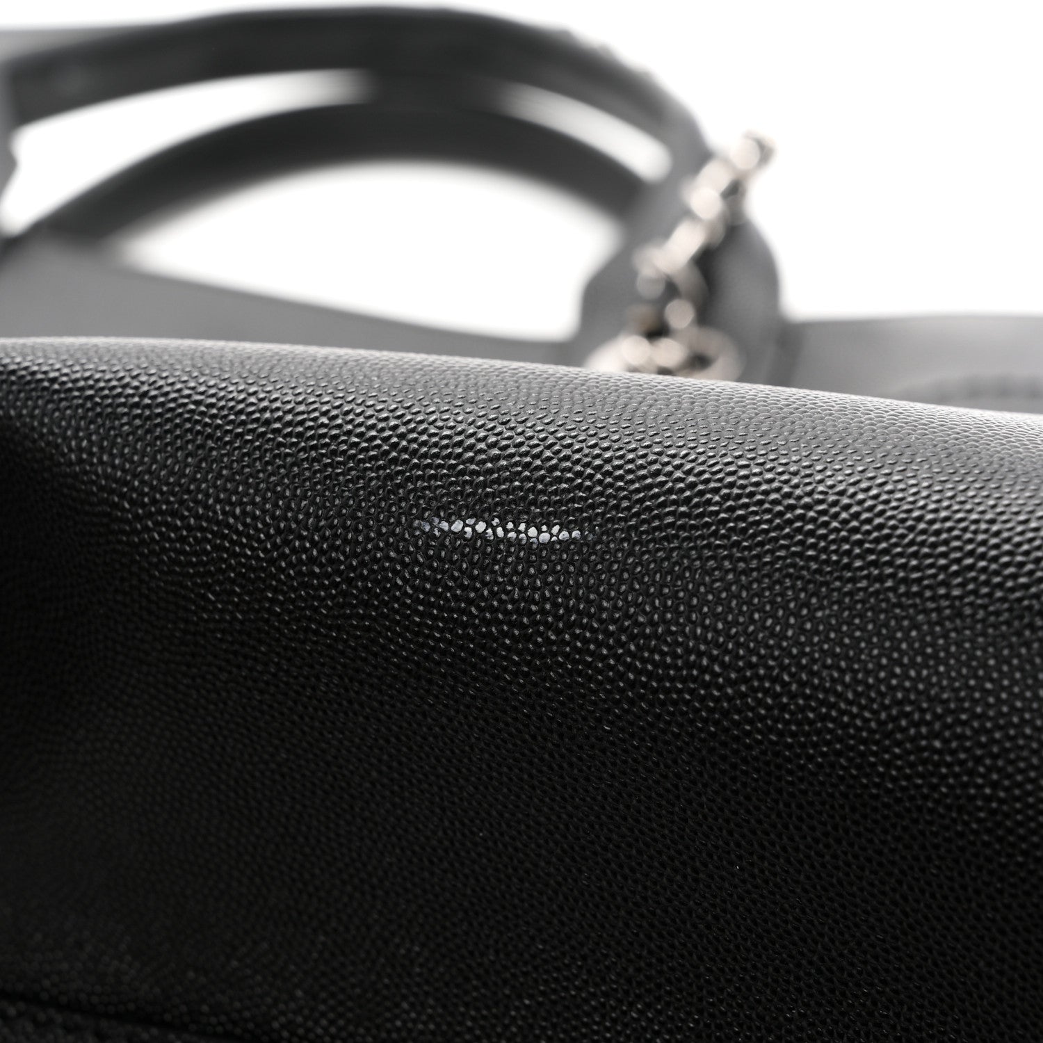 Chanel Caviar Extra Large Studded Deauville Tote Black 11 of 12
