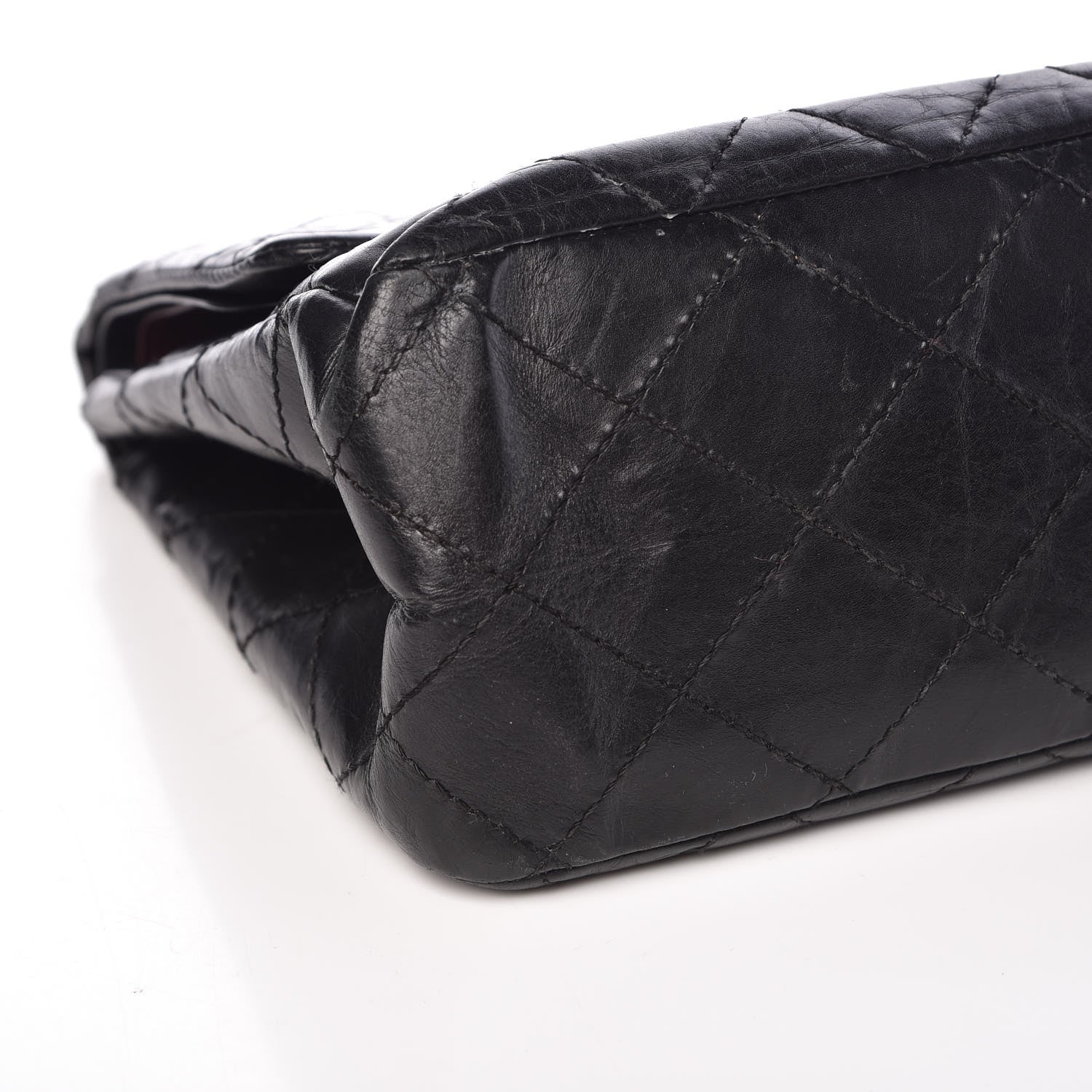 Chanel Aged Calfskin Quilted 2.55 Reissue 227 Flap Black 8 of 15