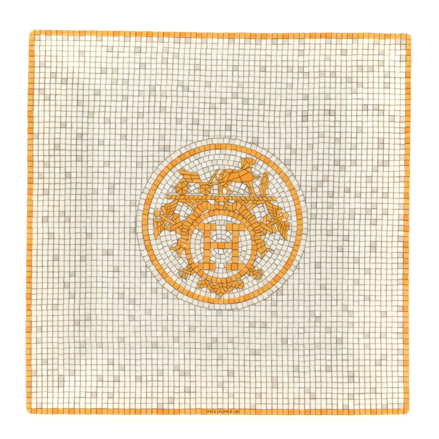 Porcelain Mosaique au 24 Square Plate