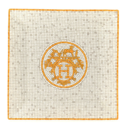 Hermes Porcelain Mosaique au 24 Square Plate 1 of 7
