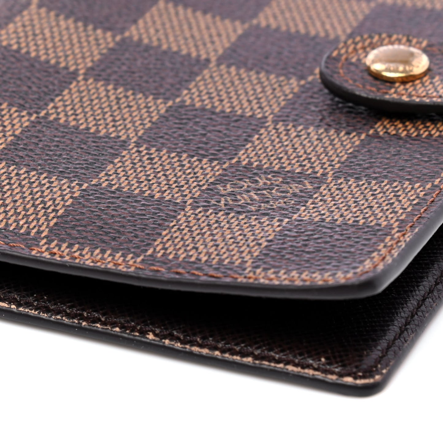Damier Ebene Small Ring Agenda Cover