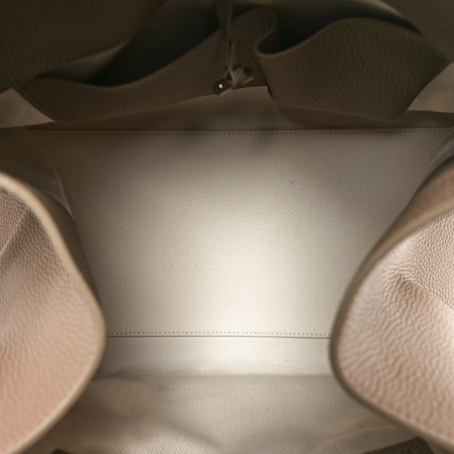 The Row Matte Grained Calfskin Soft Margaux 15 Dark Taupe 5 of 9