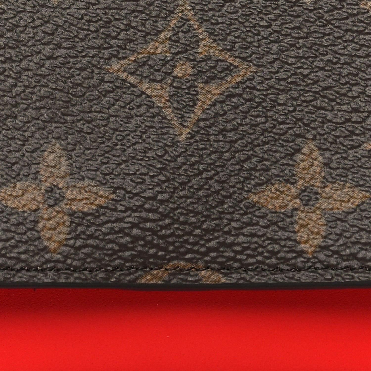 Louis Vuitton Monogram Woody Glasses Case Rouge 7 of 9
