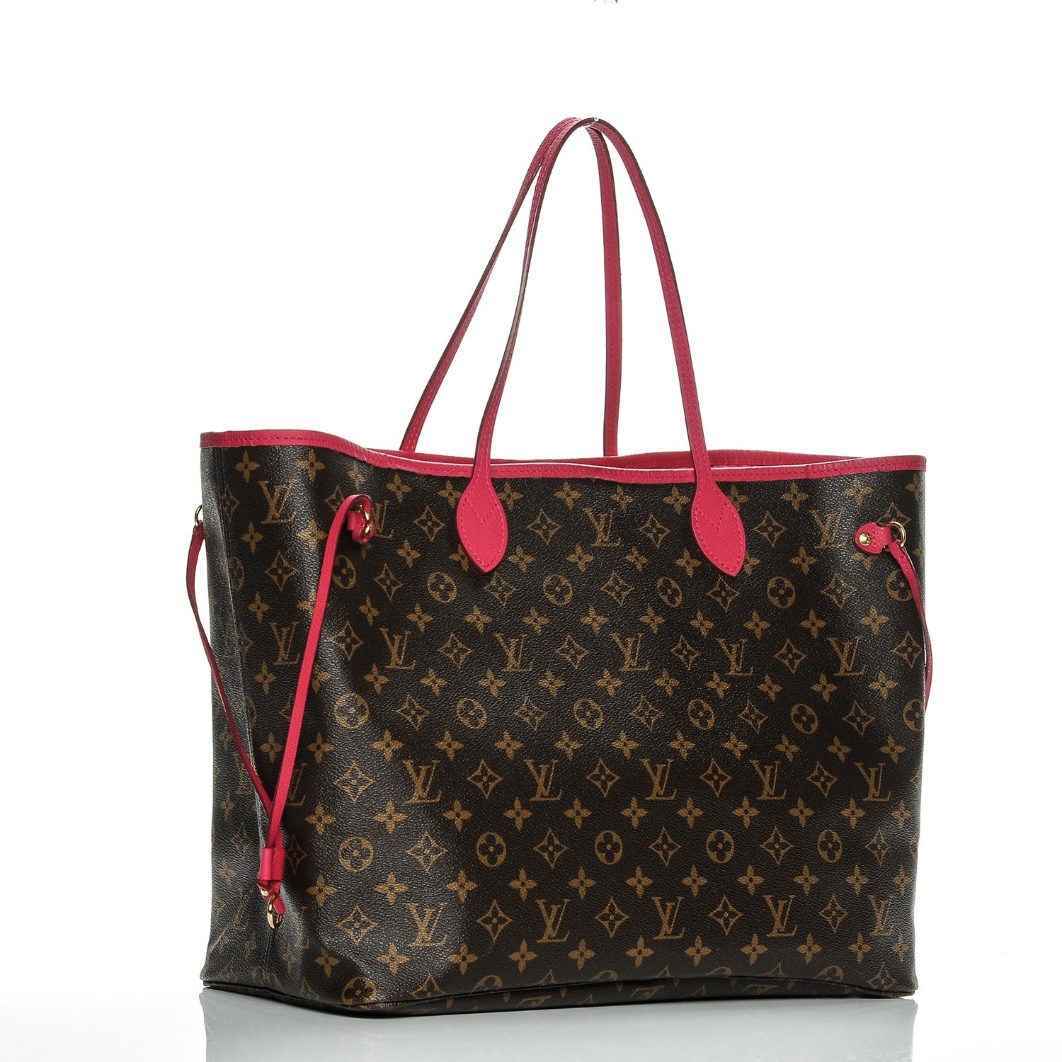 Louis Vuitton Monogram Articles de Voyage Ikat Neverfull GM Rose Indien 3 of 8