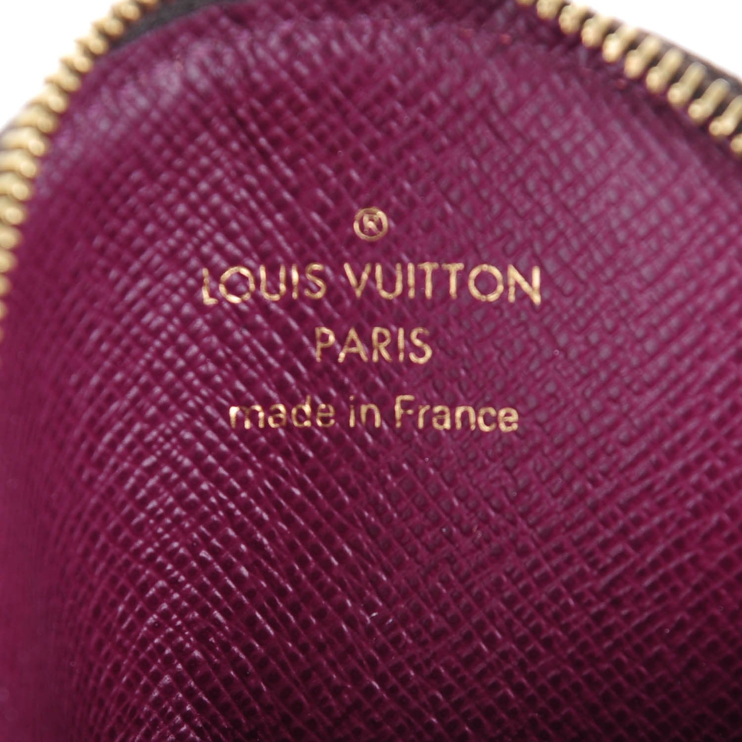 Louis Vuitton Monogram Totem Round Coin Purse Magenta 4 of 6