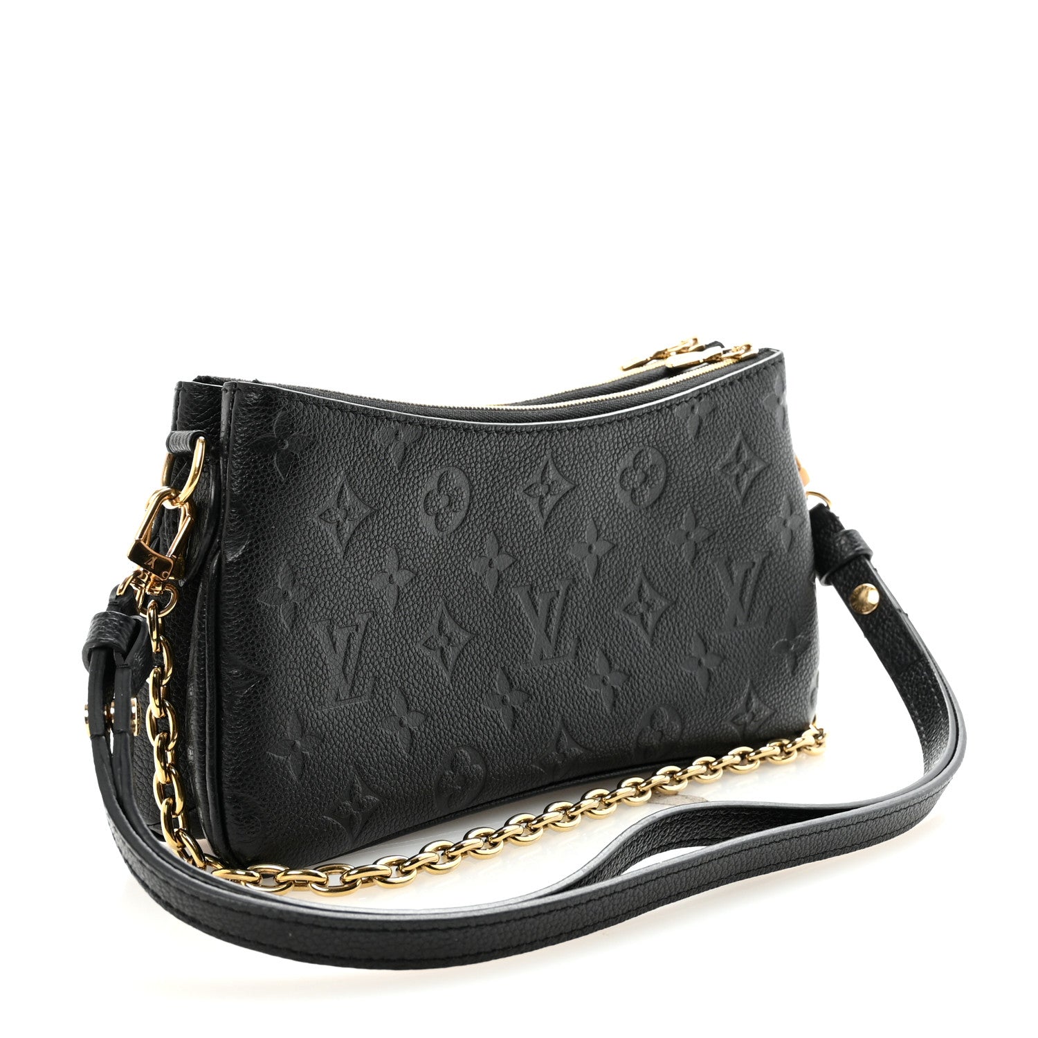 Louis Vuitton Empreinte Monogram Liv Pochette Black 3 of 10