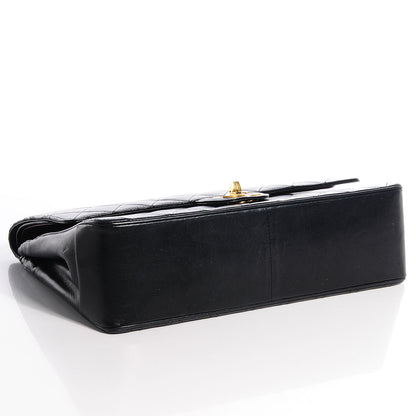 Chanel Lambskin Medium Mademoiselle Chain Double Flap Black 3 of 8