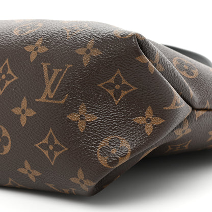Louis Vuitton Monogram Flower Zipped Tote PM Black 10 of 11