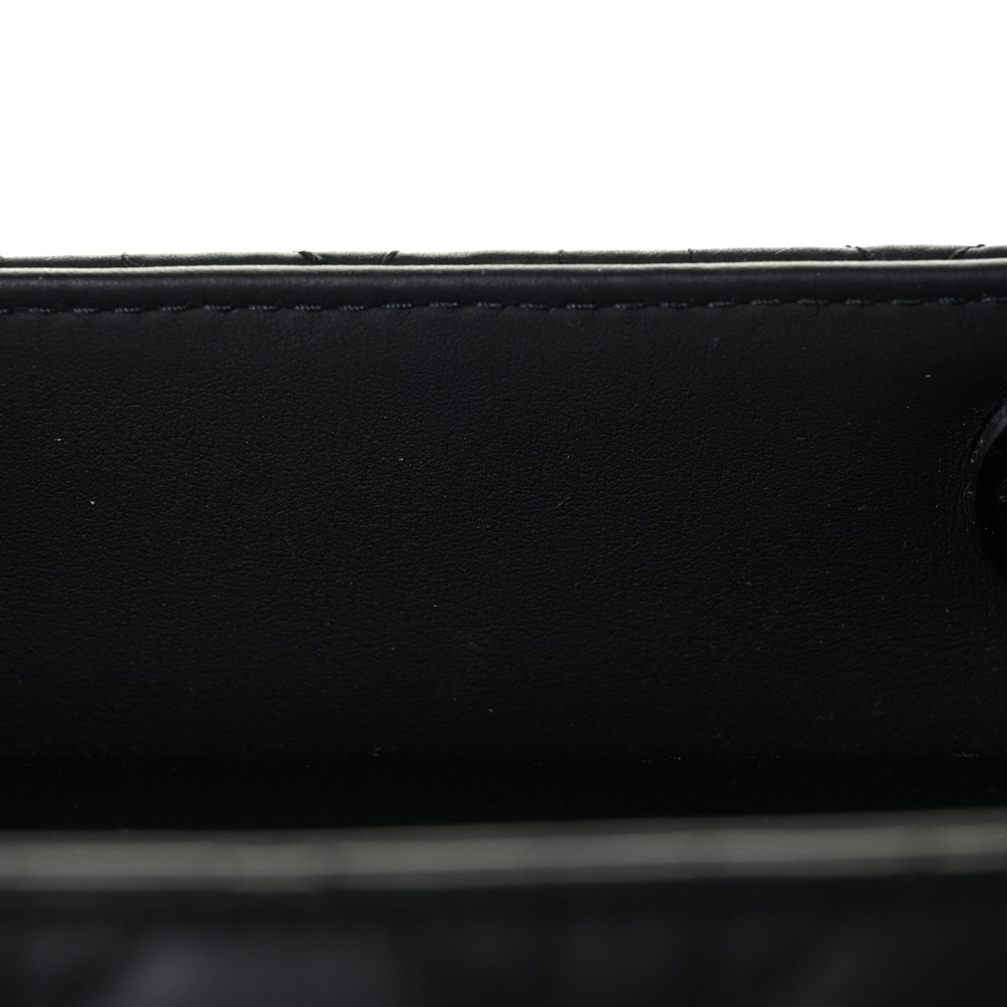 Ultra Matte Calfskin Cannage Large Lady Dior Black