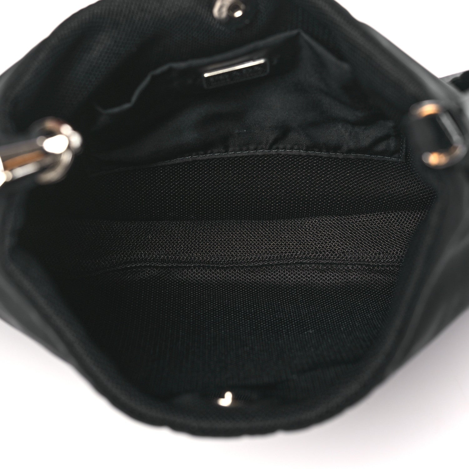 Prada Tessuto Nylon Small Shoulder Bag Black 6 of 12