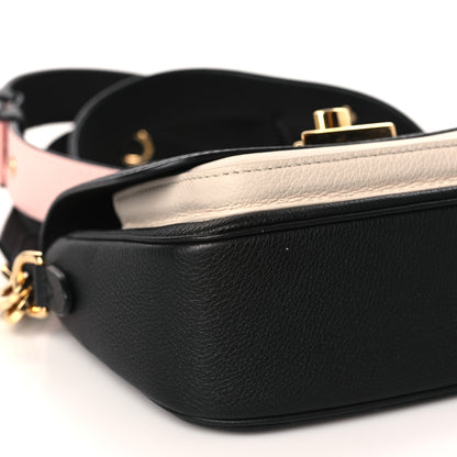 Louis Vuitton Grained Calfskin Lockme Tender Black 6 of 7