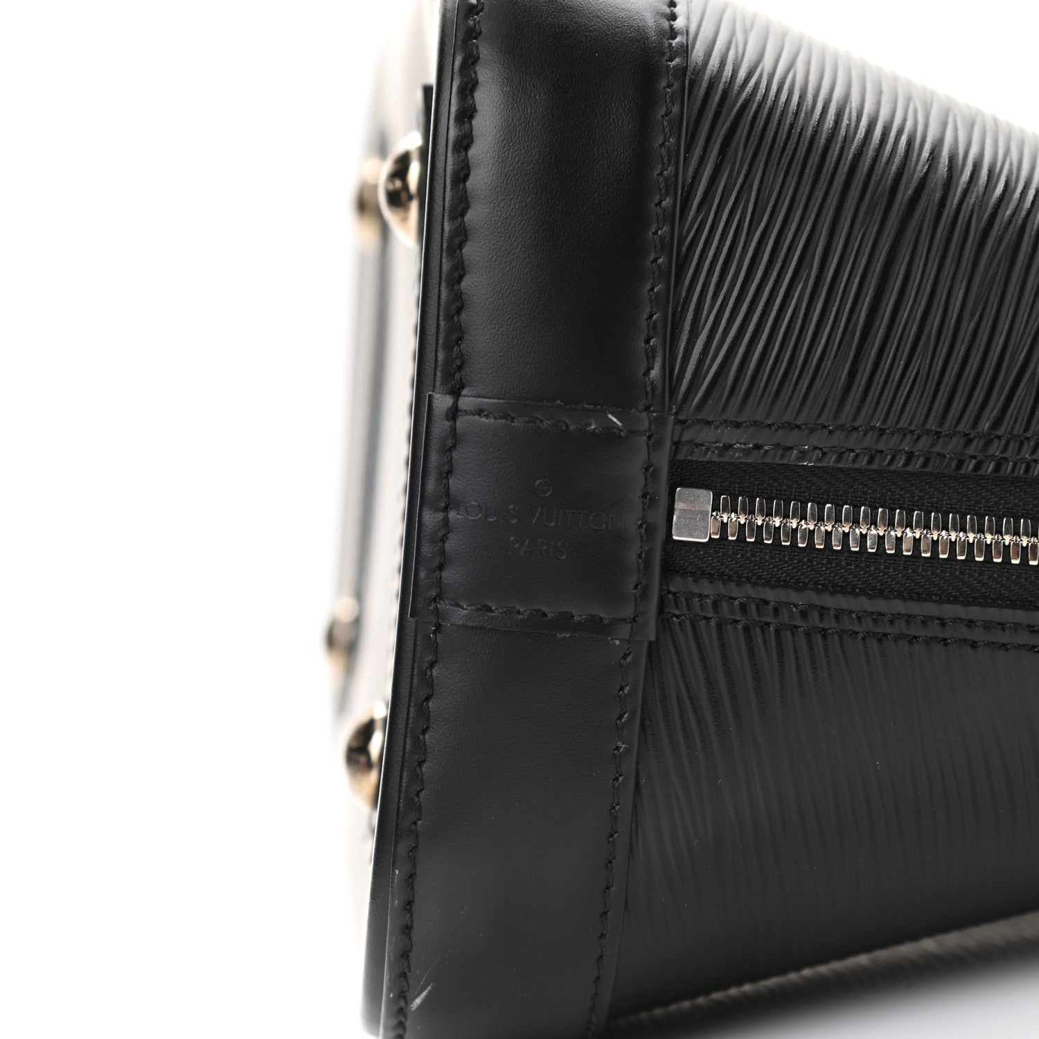 Louis Vuitton Epi Alma MM Black 5 of 10