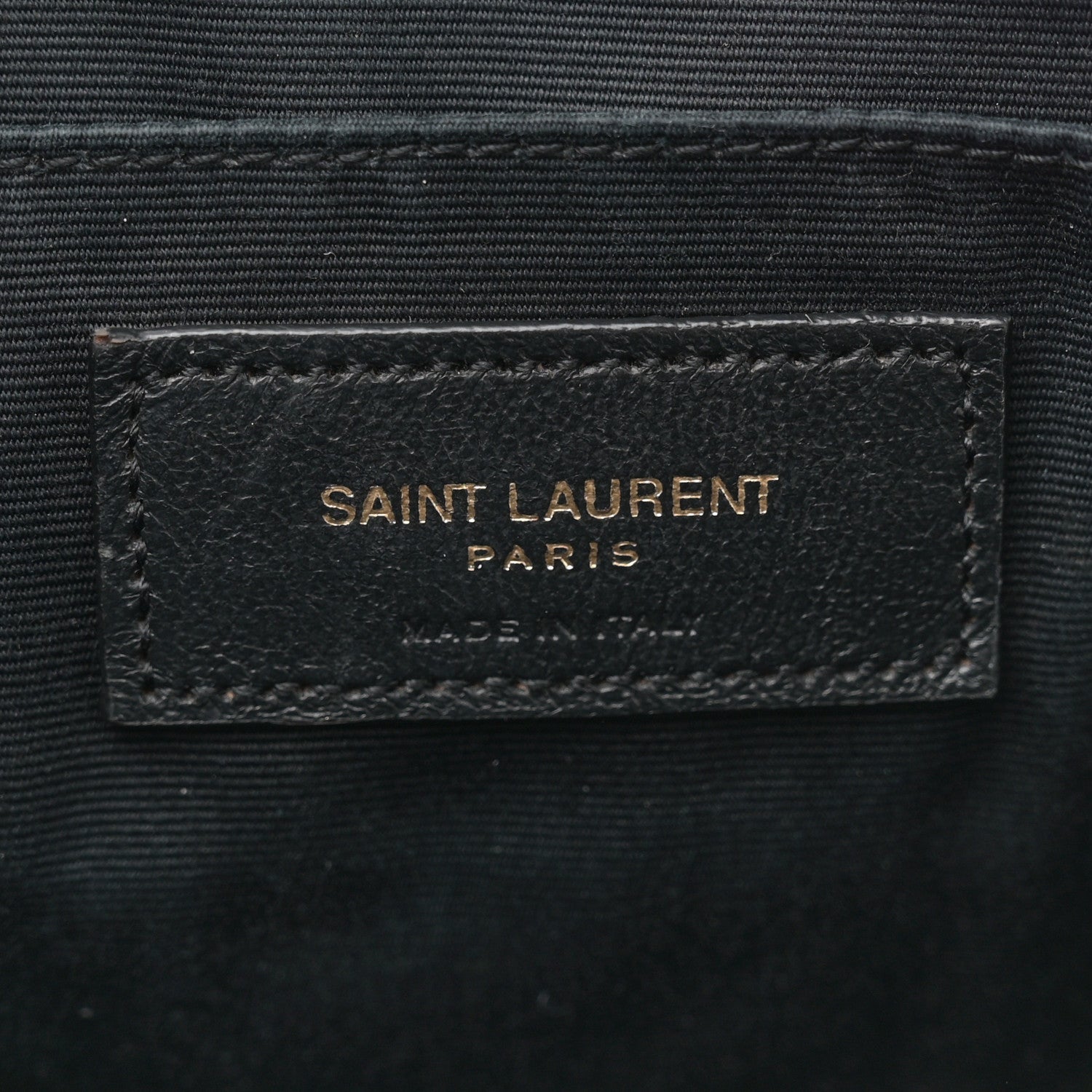 Saint Laurent Calfskin Matelasse Monogram Lou Camera Bag Dark Beige 6 of 13