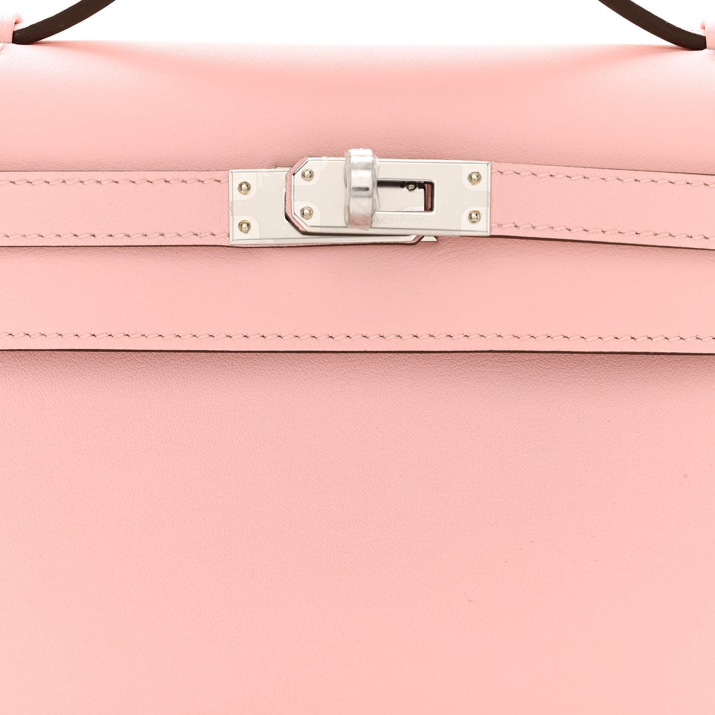Swift Kelly Pochette Clutch Rose Sakura