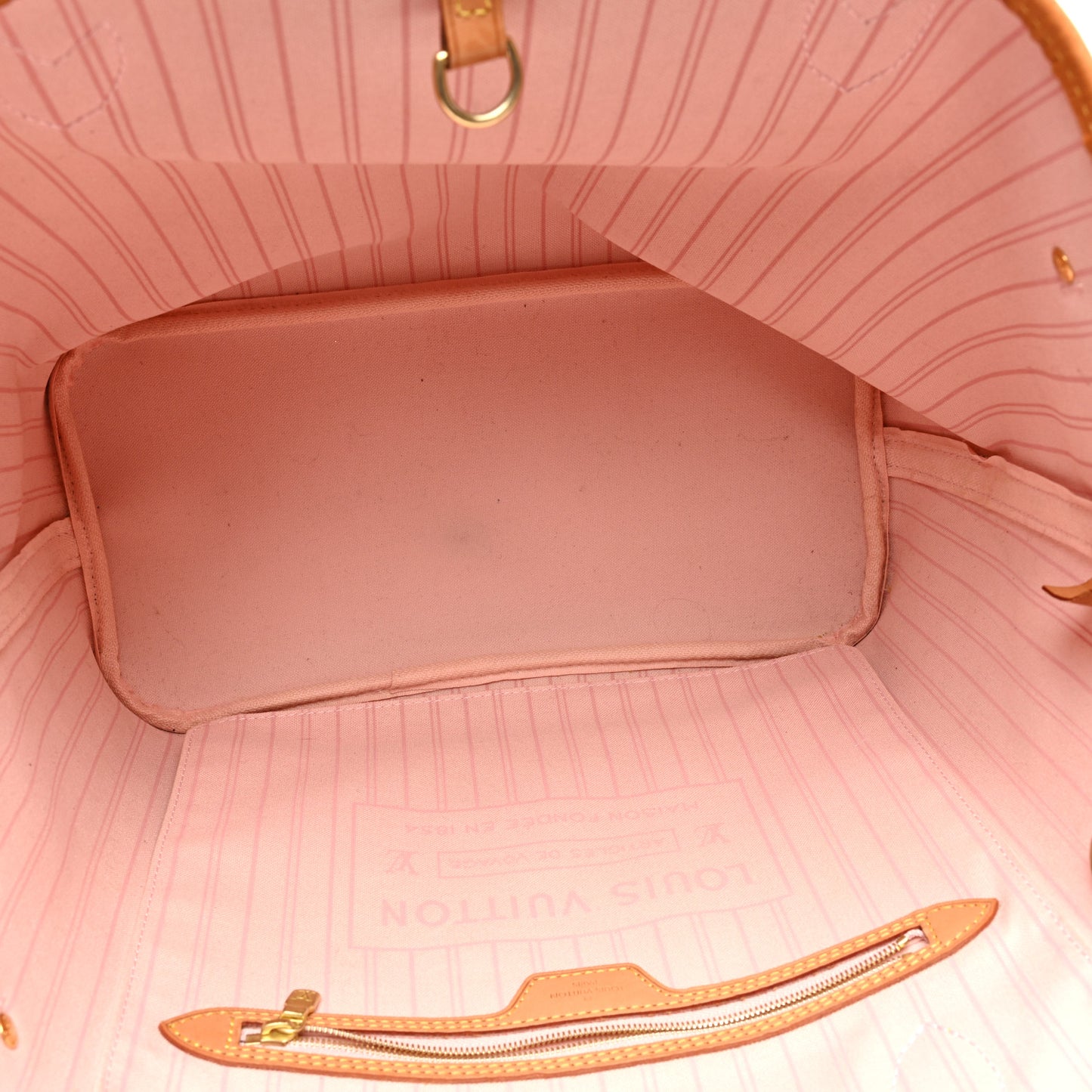 Damier Azur Neo Neverfull MM Rose Ballerine