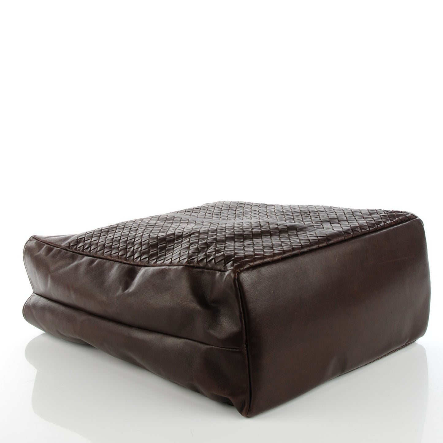 Nappa Intrecciato Tote Ebano