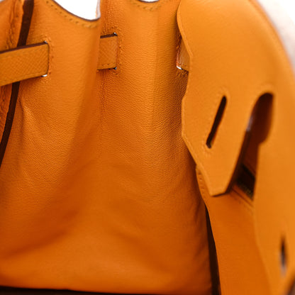 Hermes Epsom Birkin 30 Jaune Ambre 12 of 19